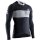 X-BIONIC® INVENT 4.0 CYCLING ZIP SHIRT LG SL MEN BLACK/CHARCOAL SIZE XL