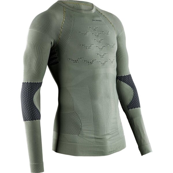 X-BIONIC® X-PLORER ENERGIZER 4.0 SHIRT LG SL OLIVE GREEN/ANTHRACITE SIZE XL