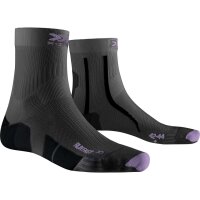 X-SOCKS® RUN FAST 4.0 CHARCOAL/INVENT LAVENDER SIZE...