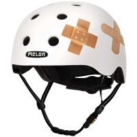 Melon Helm All Stars plastered white matt, Gr. XL-XXL...