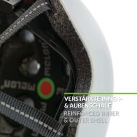 MELON HELM URBAN ACTIVE DOUBLE PINK WHITE XL-XXL