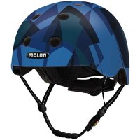 Melon Helm Mosaique frozen lake matt, Gr. XL-XXL (58-63 cm)