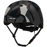 Melon Helm Mosaique black widow matt, Gr. XL-XXL (58-63 cm)