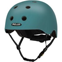Melon Helm Posh Sydney, petrol matt, Gr. XL-XXL (58-63 cm)