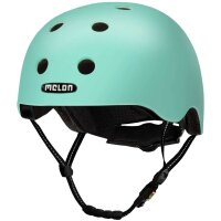 Melon Helm Posh Rio, t&uuml;rkis matt, Gr. XXS-S (46-52 cm)