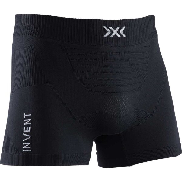 X-BIONIC® INVENT 4.0 LT BOXER SHORTS MEN OPAL BLACK/ARCTIC WHITE S