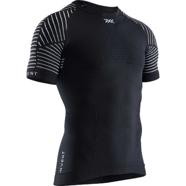 X-BIONIC® INVENT® 4.0 LT SHIRT SH SL MEN OPAL BLACK/ARCTIC WHITE S