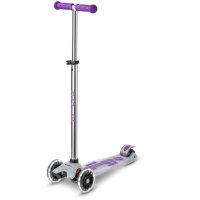 Micro Mobility maxi micro deluxe flux LED purple