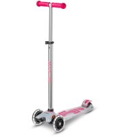 Micro Mobility maxi micro deluxe flux LED pink