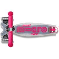 Micro Mobility maxi micro deluxe flux LED pink