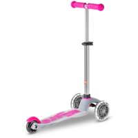 Micro Mobility mini micro deluxe flux LED neon pink