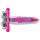 Micro Mobility mini micro deluxe flux LED neon pink