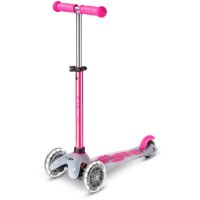 Micro Mobility mini micro deluxe flux LED neochrome pink