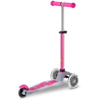 Micro Mobility mini micro deluxe flux LED neochrome pink