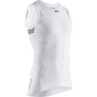 X-BIONIC® INVENT 4.0 LT SINGLET MEN ARCTIC WHITE/OPAL BLACK S