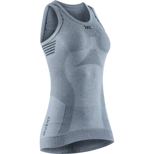 X-BIONIC® INVENT 4.0 LT SINGLET WMN GREY MELANGE/ANTHRACITE SIZE L