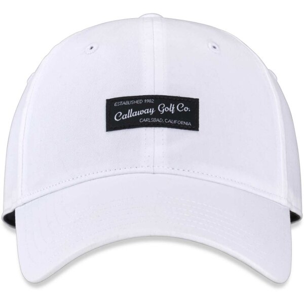 CALLAWAY GOLF HEADWARE RELAXED RETRO WHT/BLK 24