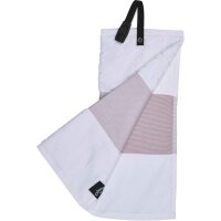 Callaway TW CG TRIFOLD TOWEL MAUVE/WHT 23