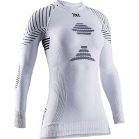 X-BIONIC® INVENT 4.0 SHIRT LG SL WMN WHITE/BLACK SIZE XS