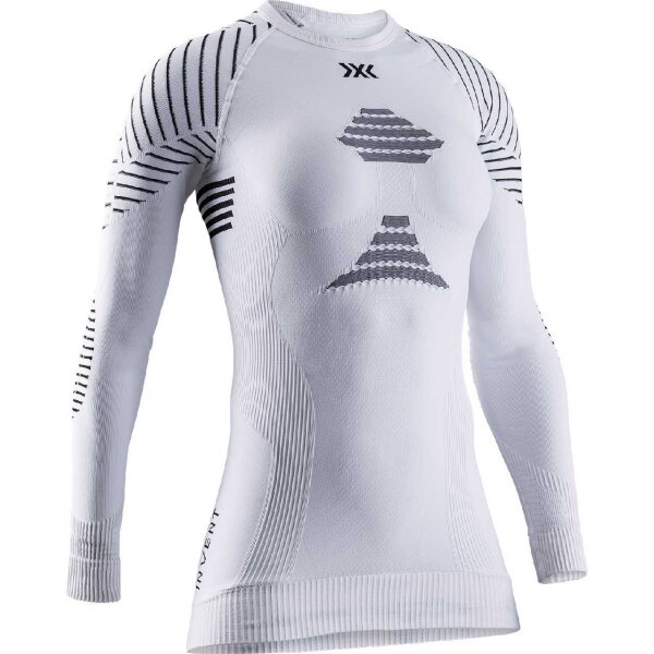 X-BIONIC® INVENT 4.0 SHIRT LG SL WMN W030 WHITE/BLACK M