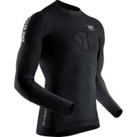 X-BIONIC® INVENT 4.0 RUNNING SHIRT LG SL MEN BLACK/CHARCOAL SIZE L