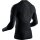 X-BIONIC® INVENT 4.0 RUNNING SHIRT LG SL MEN BLACK/CHARCOAL SIZE L