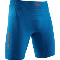 X-BIONIC® INVENT 4.0 RUNNING SHORTS MEN TEAL BLUE/KURKUMA ORANGE SIZE M