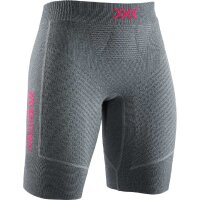 X-BIONIC® INVENT 4.0 RUNNING SHORTS WMN DOLOMITE GREY MELANGE/NEON FLAMINGO S