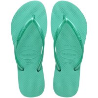 HAVAIANAS SLIM METALLIC VIRTUAL GREEN 33/34