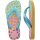 HAVAIANAS KIDS FLORES CAJA YELLOW/BLUE 27/28