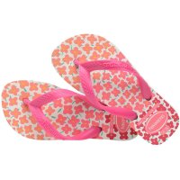 HAVAIANAS KIDS FLORES WHITE/PINK FLUX 31/32