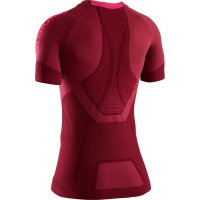 X-BIONIC® INVENT 4.0 RUNNING SHIRT SH SL WMN NAMIB RED/NEON FLAMINGO S