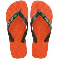 HAVAIANAS BRASIL LOGO SUNSET ORANGE 43/44