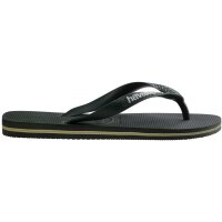 HAVAIANAS BRASIL LOGO GREEN OLIVE/GREEN OLIVE 39/40