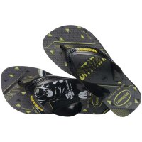 HAVAIANAS KIDS MAX HEROIS BLACK/YELLOW 35/36