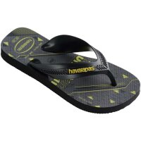 HAVAIANAS KIDS MAX HEROIS BLACK/YELLOW 35/36