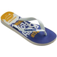 HAVAIANAS SIMPSONS WHITE/WHITE/BLUE STAR/BLUE STAR 43/44