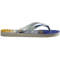 HAVAIANAS SIMPSONS WHITE/WHITE/BLUE STAR/BLUE STAR 43/44