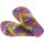 HAVAIANAS KIDS TOP FASHION LEMON GREEN/DARK PURPLE EU: 29/30