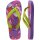 HAVAIANAS KIDS TOP FASHION LEMON GREEN/DARK PURPLE EU: 29/30
