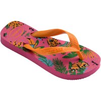 HAVAIANAS KIDS TOP FASHION PINK FLUX/POP YELLOW EUR35/36
