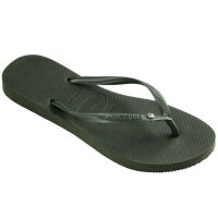 HAVAIANAS SLIM CRYSTAL SW II OLIVE GREEN 35/36