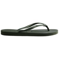 HAVAIANAS SLIM CRYSTAL SW II OLIVE GREEN 39/40
