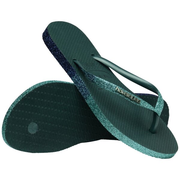 HAVAIANAS SLIM SPARKLE II PANTANAL GREEN 41/42