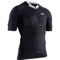 X-BIONIC® THE TRICK 4.0 CYCLING ZIP SHIRT SH SL MEN OPAL BLACK/ARCTIC WHITE M