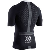 X-BIONIC® THE TRICK 4.0 CYCLING ZIP SHIRT SH SL MEN OPAL BLACK/ARCTIC WHITE M