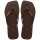 HAVAIANAS SQUARE GLITTER DARK BROWN 39/40