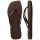 HAVAIANAS SQUARE GLITTER DARK BROWN 39/40