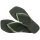 HAVAIANAS SQUARE GLITTER OLIVE GREEN 39/40