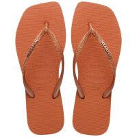 HAVAIANAS SQUARE GLITTER CERRADO ORANGE 37/38